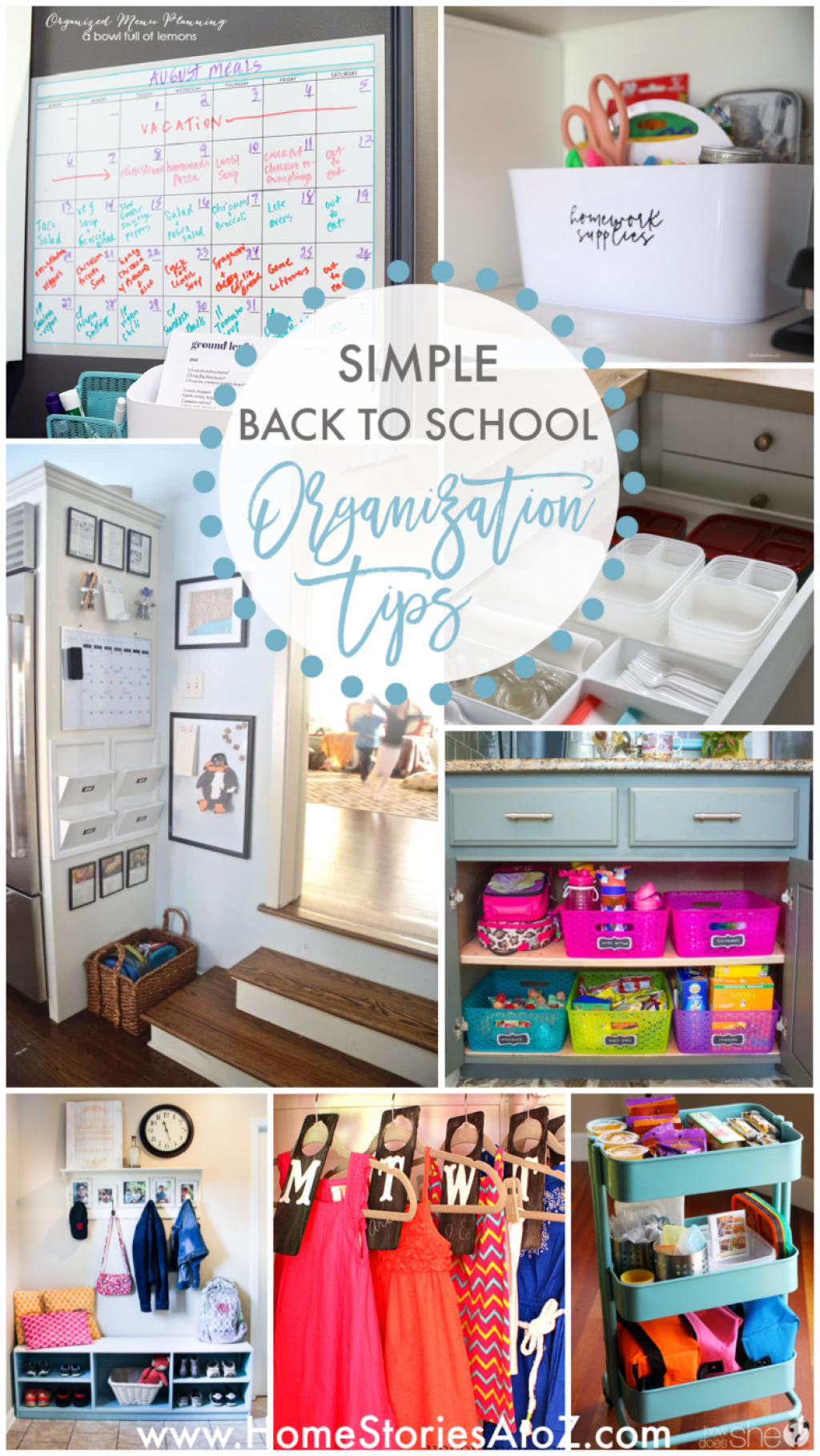 Picture of: Easy Organization Tips for Back to School: Organize Your Way to