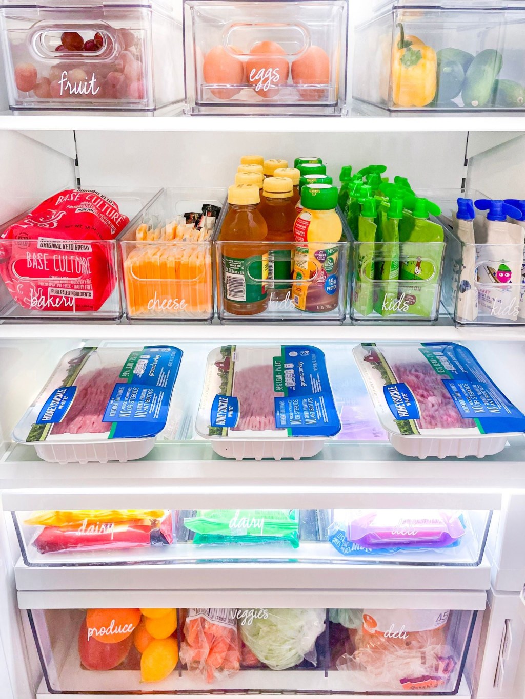 Picture of: THE] Fridge Organization Tips For a Healthy Reset – The Home Edit